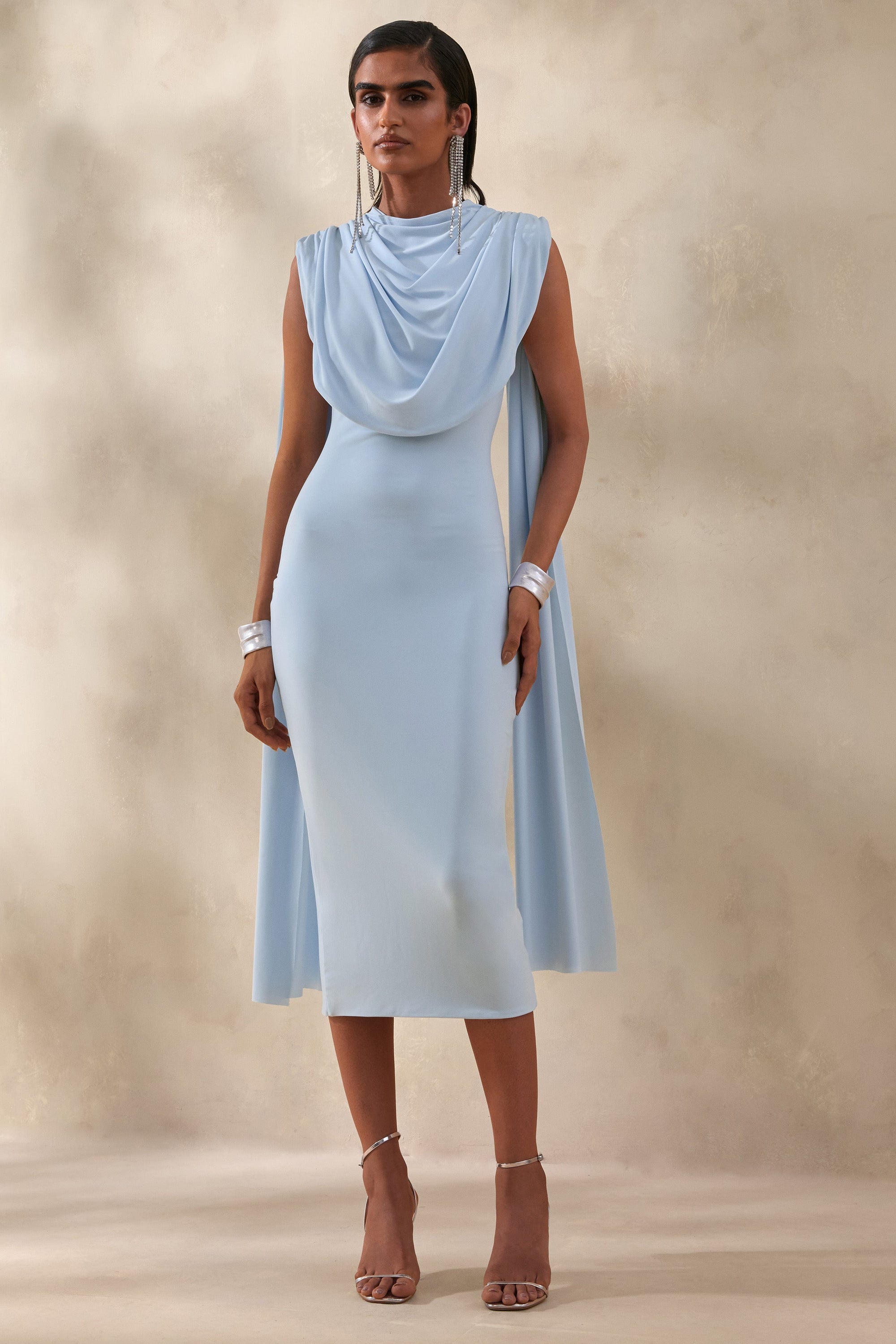 ECM_HR_CL137880013 - Lysandria | Powder Blue High-Neck Midi Dress With Draped-Detailing 0.jpg