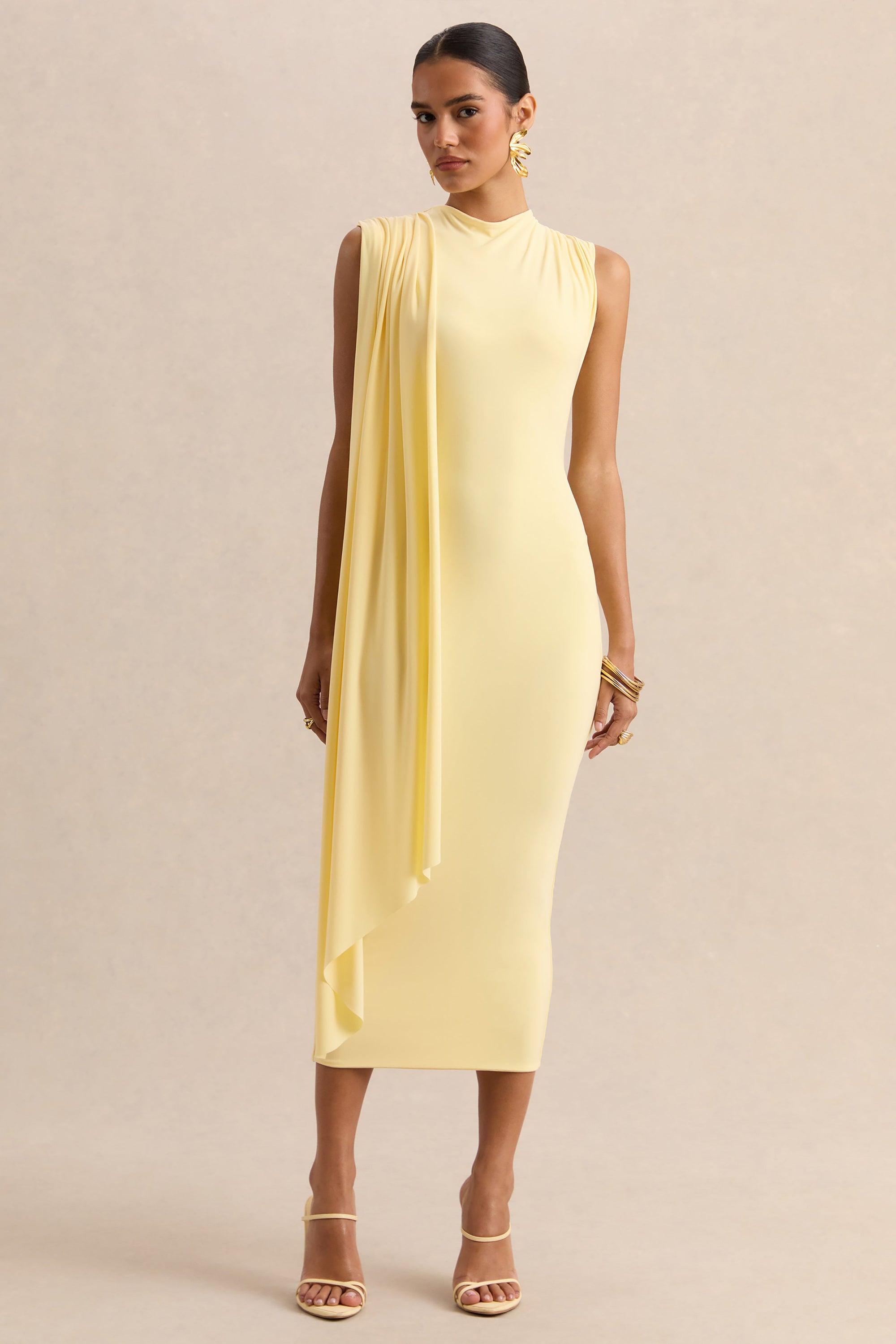 ECM_HR_CL137883121---Oleandra---Lemon-High-Neck-Midi-Dress-With-Draped-Detail-CAMILY-0.jpg