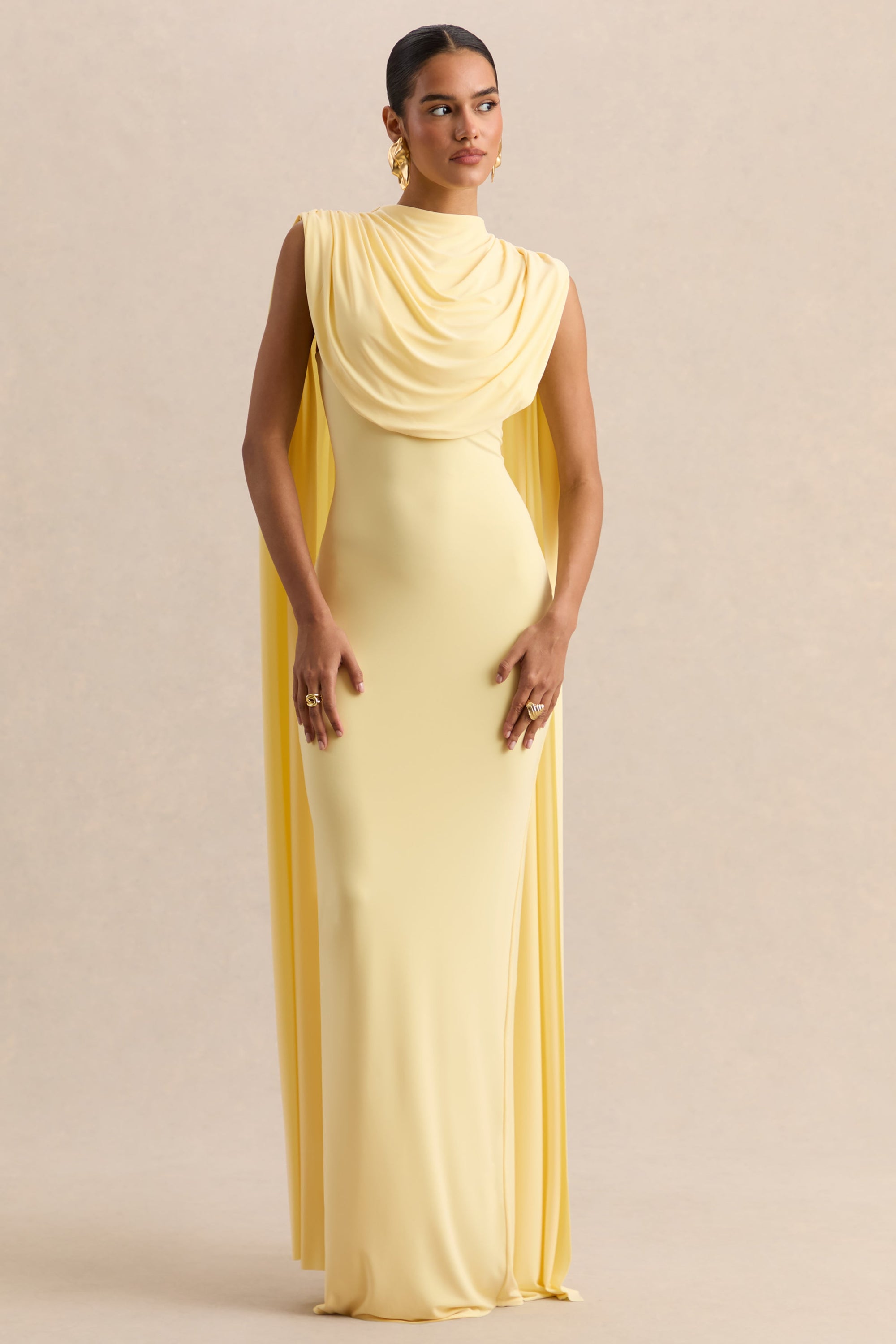 ECM_HR_CL138023121---Patrina-_-Lemon-High-Neck-Maxi-Dress-With-Draped-Detailing-And-Cape-Sleeves-01.jpg
