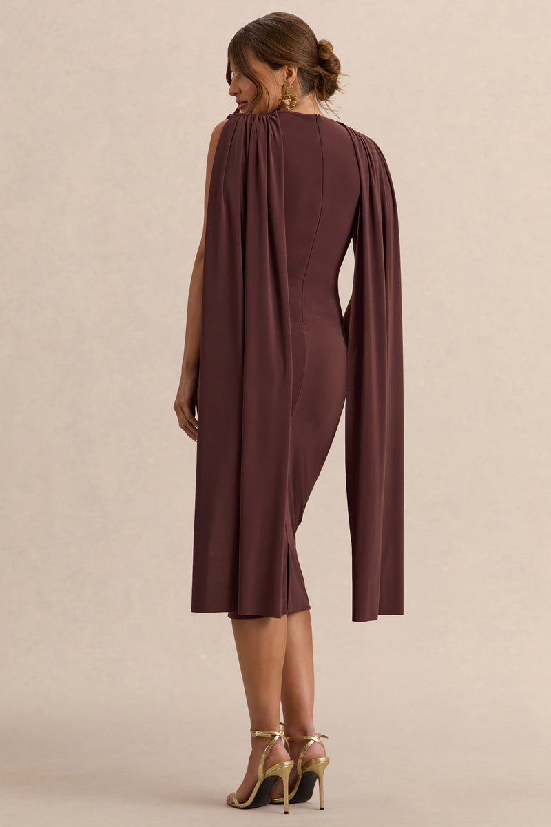 ECM_HR_CL138108022---Milaine-Dark-Brown-Round-Neck-Maternity-Midi-Dress-With-Cape-Sleeves-7.jpg