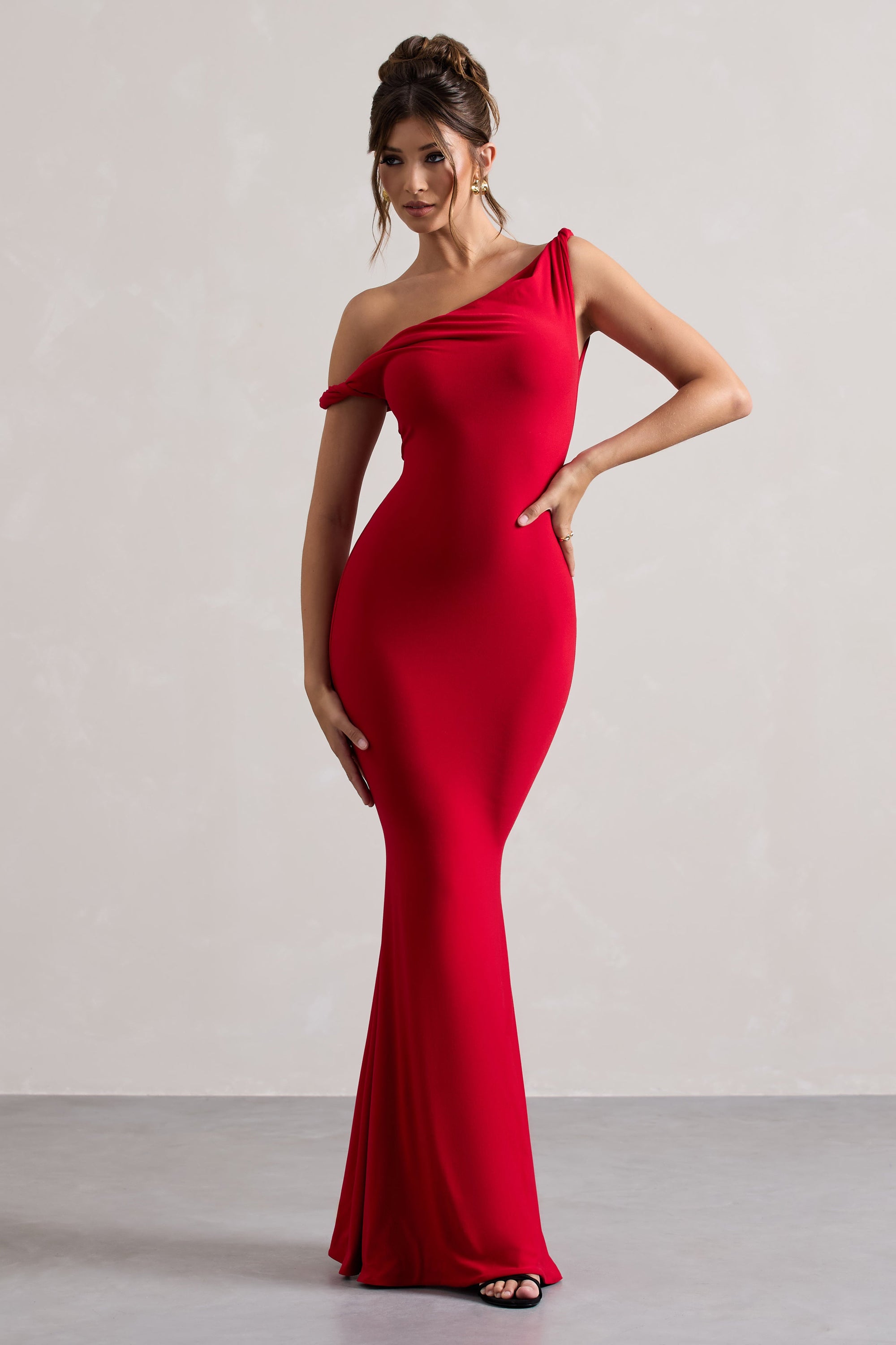 WB_HR_CL134931004-LitaRedTwistedAsymmetricMaxiDress0